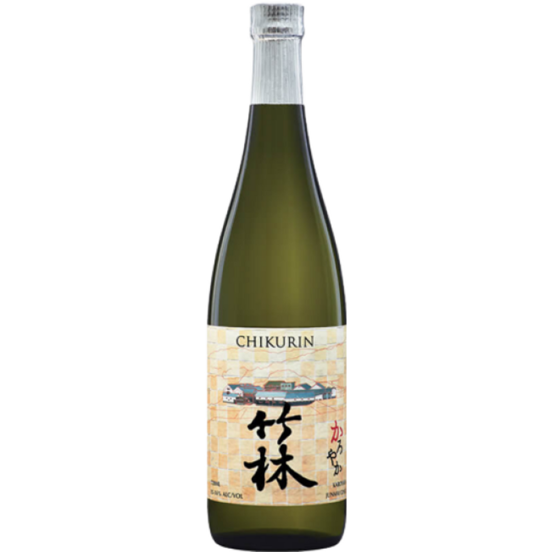Chikurin Karoyaka Otoro, Junmai Ginjo, Sake Japan NV Case (6x720ml)