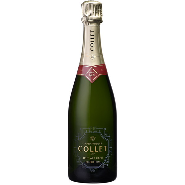 Collet Art Deco Premier Cru Brut, Champagne, France NV