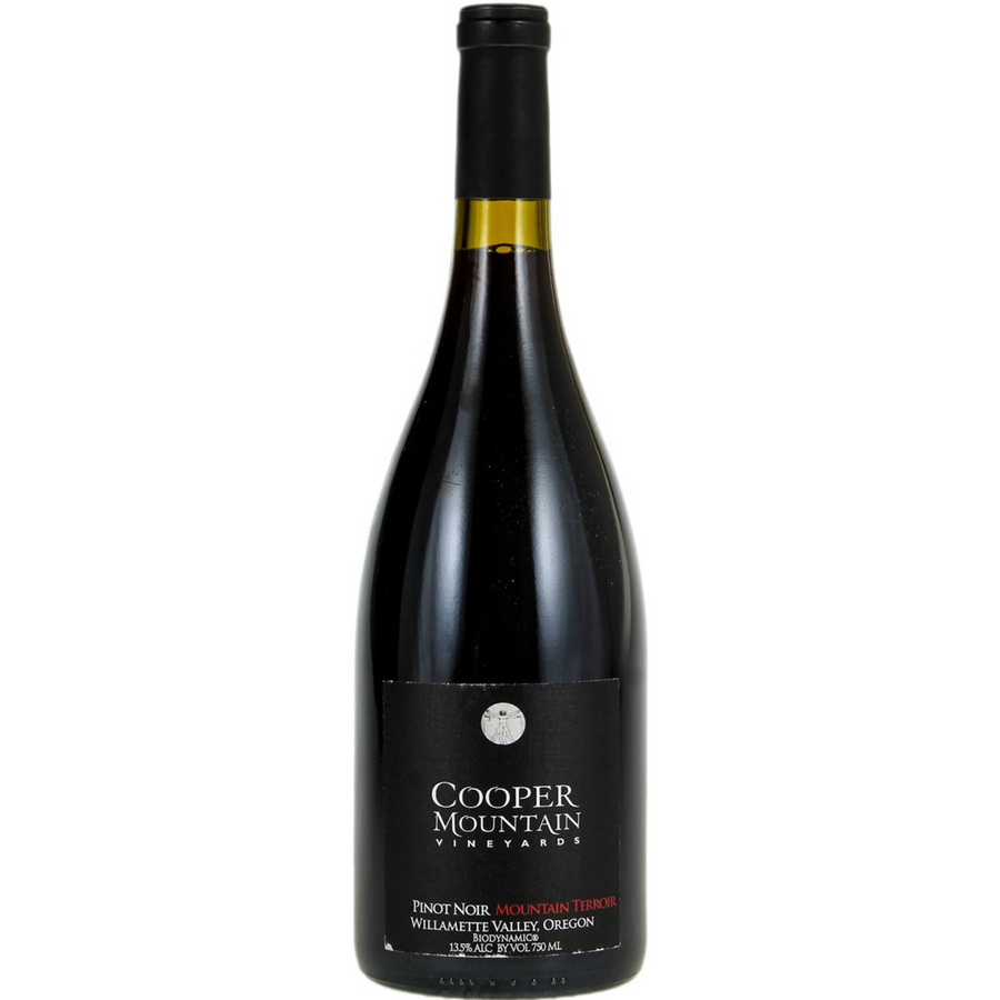 Bottle of Cooper Mountain Five Elements Pinot Noir 2022, a Pinot Noir red wine from Oregon, United States.