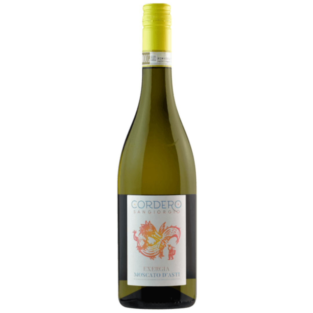 Cordero San Giorgio 'Exergia', Moscato d'Asti DOCG, Italy 2021 Case (6x750ml)