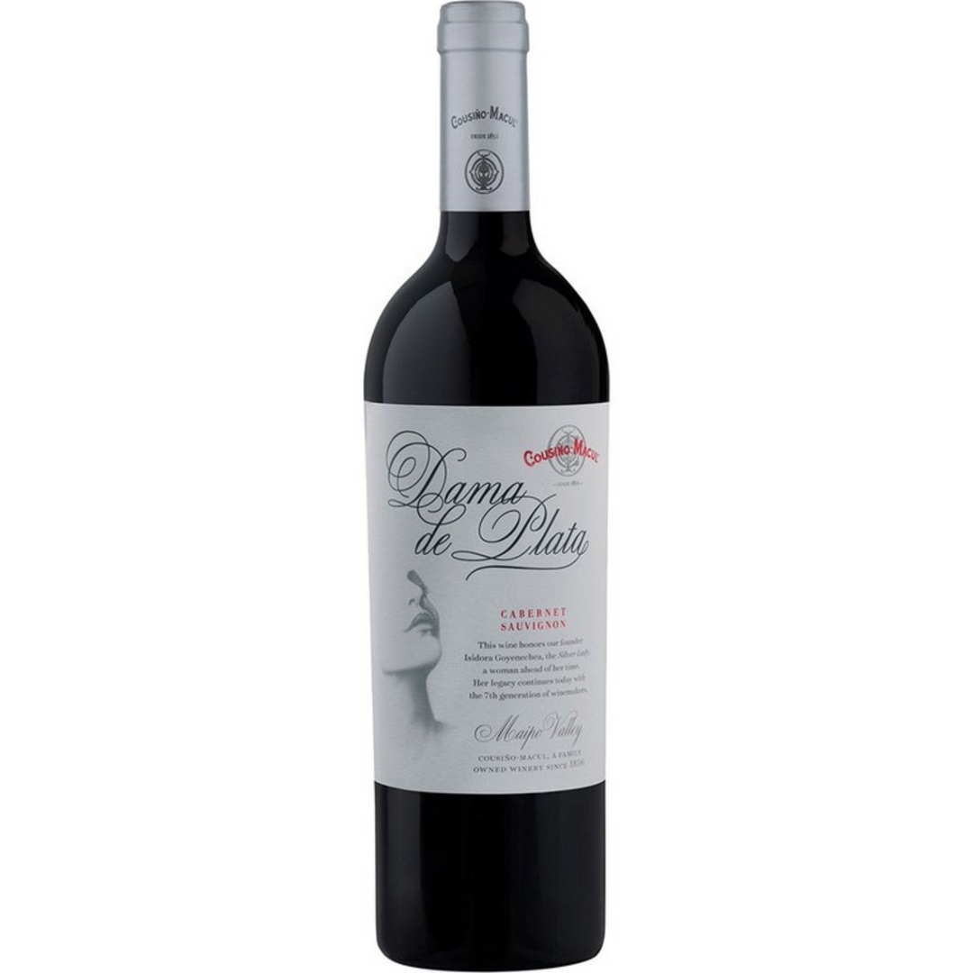 Cousino Macul Dama de Plata Cabernet Sauvignon, Maipo Valley, Chile 2017 Case (6x750ml)