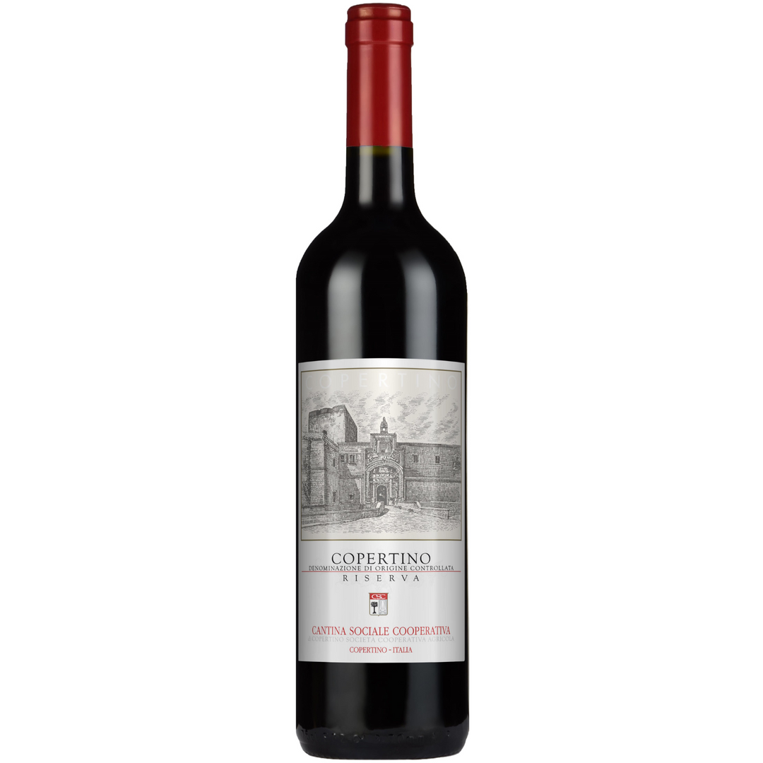 Cupertinum Cantina Sociale Cooperativa di Copertino Rosso Riserva, Puglia, Italy 2016 Case (12x750ml)