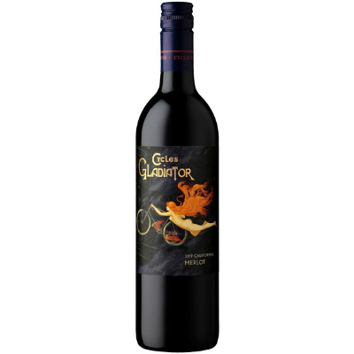 Cycles Gladiator Merlot, Central Coast, USA 2021 (Case of 12)