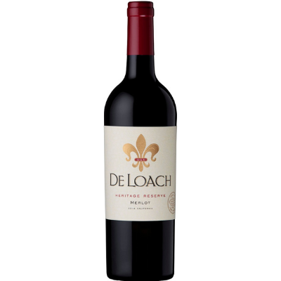 DeLoach Vineyards California Series - Heritage Reserve Merlot, California, USA 2020 (Case of 12)