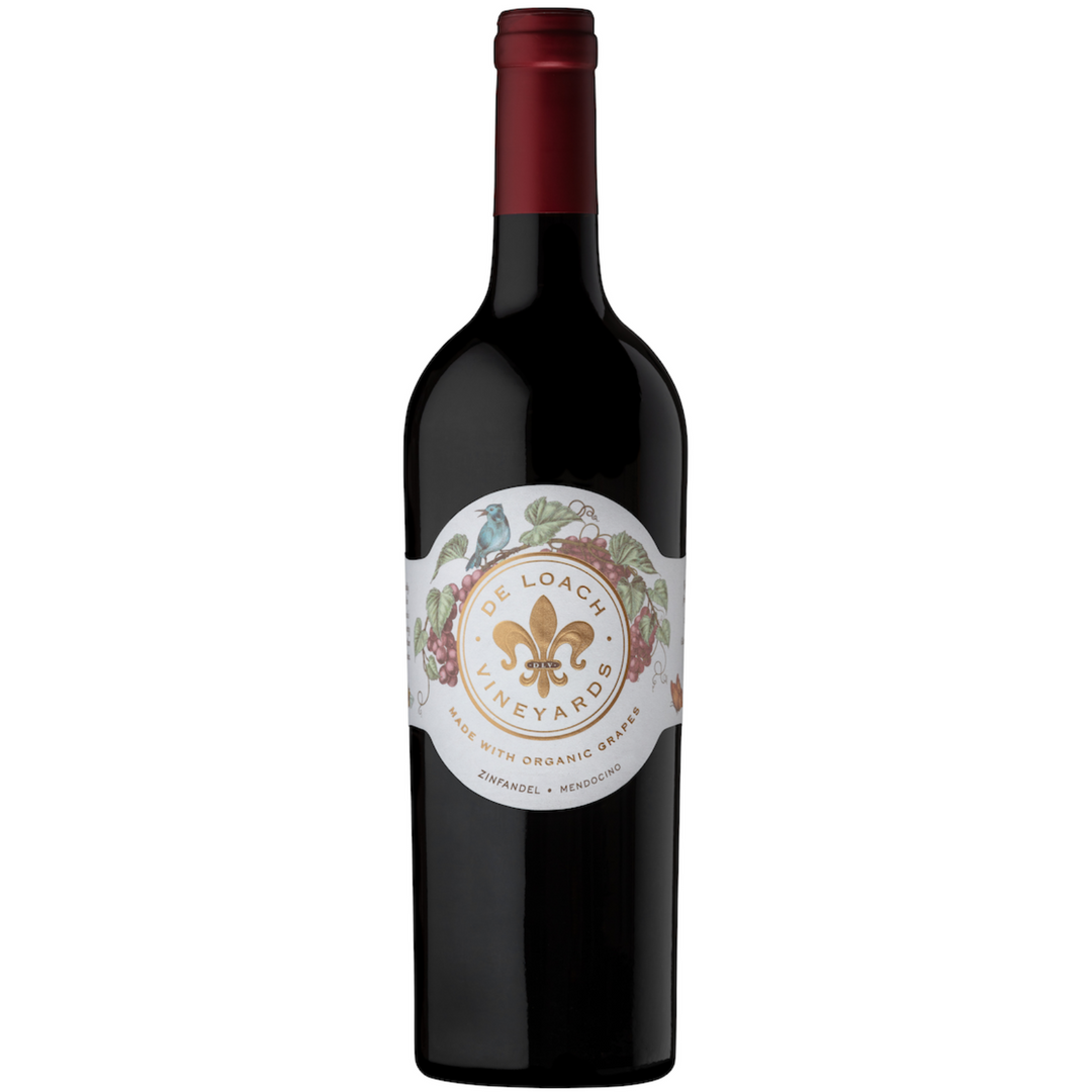 DeLoach Vineyards Organic Zinfandel, Mendocino, USA 2022 Case(6x750ml)