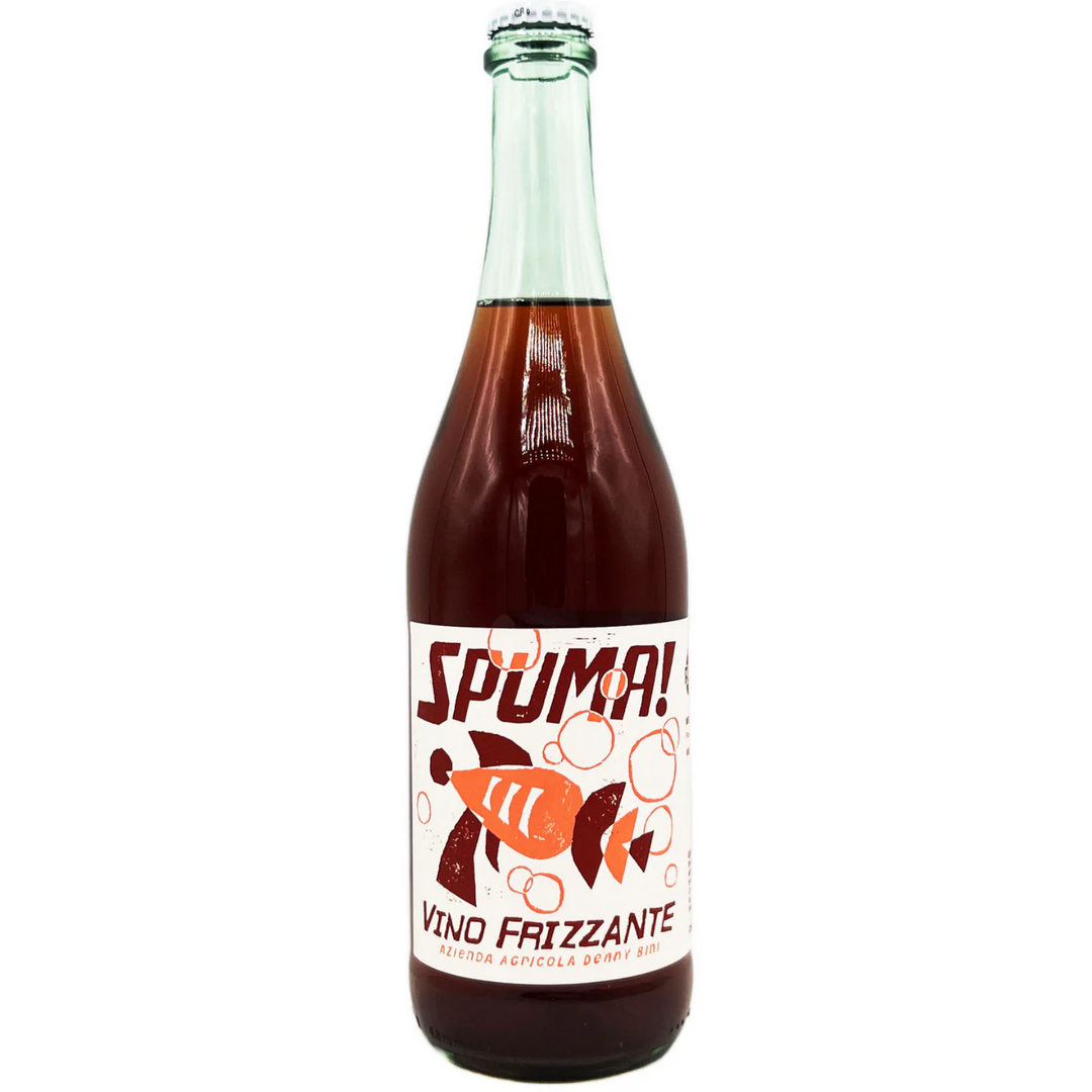Denny Bini Podere Cipolla 'Spuma' Vino Frizzante Lambrusco di Sorbara, Emilia-Romagna, Italy NV Case (6x750ml)