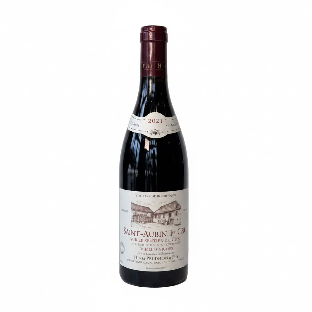 Domaine Henri Prudhon Saint-Aubin Rouge 'Sur les Sentier du Clou' Vieilles Vignes, Cote de Beaune, France 2021