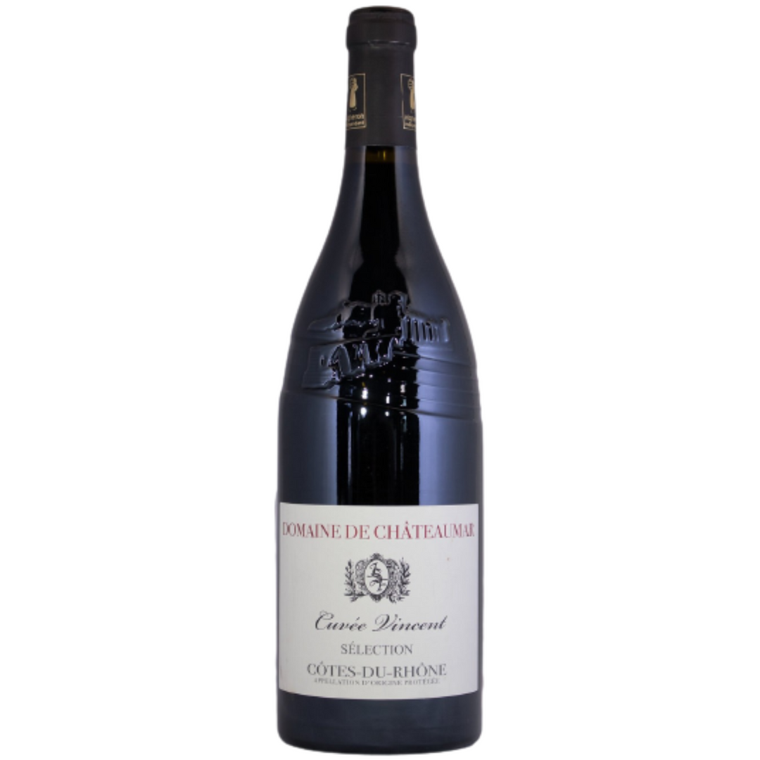 Domaine de Chateaumar Cotes du Rhone Cuvee Vincent, Rhone, France 2023 Case (6x750ml)
