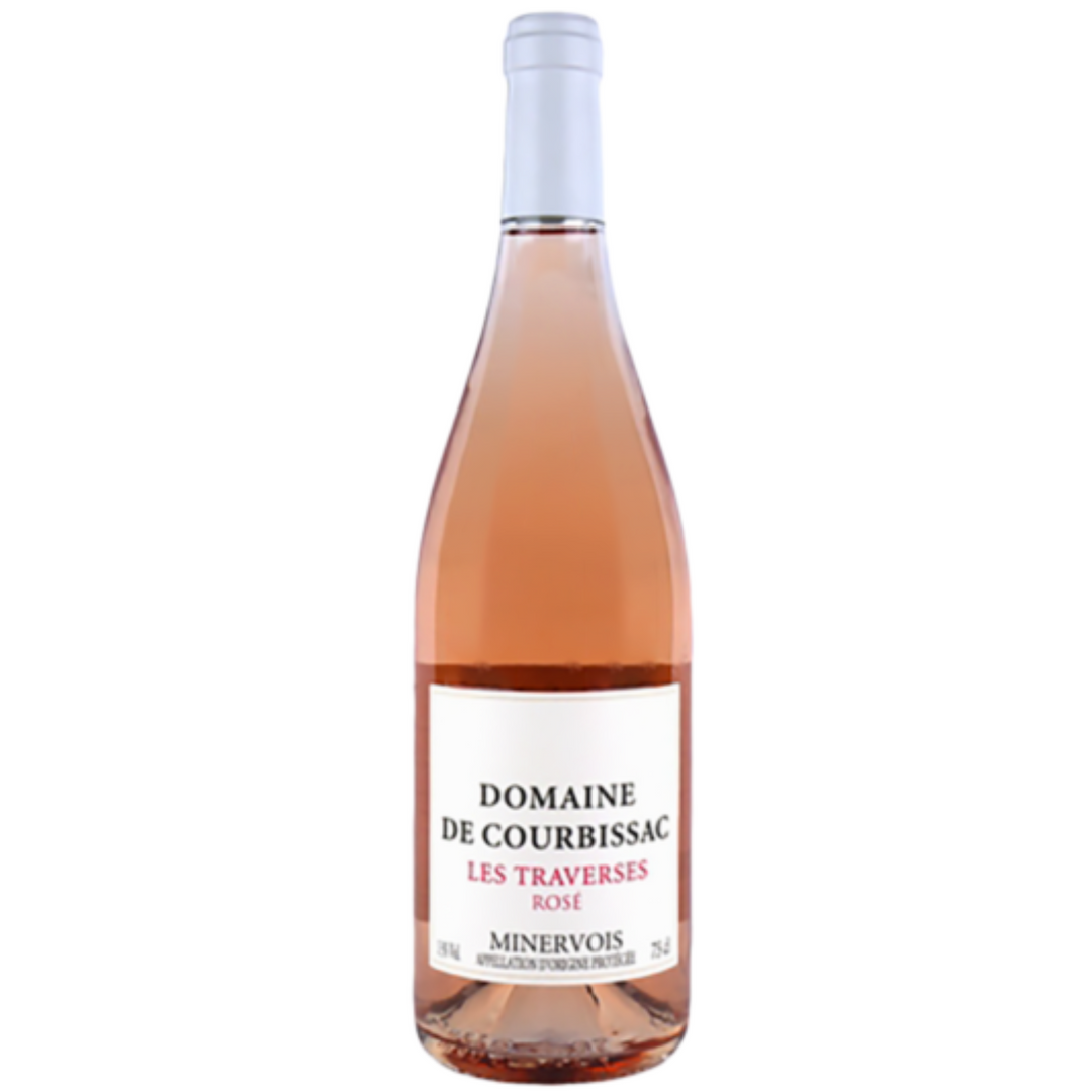 Domaine de Courbissac Minervois Les Traverses Rose, Languedoc-Roussillion, France 2021 Case (6x750ml)