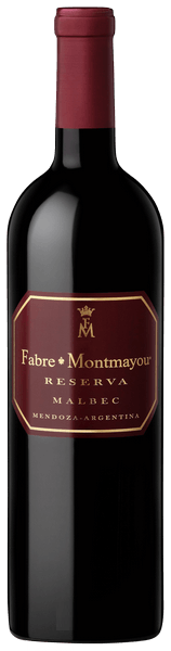 Fabre Montmayou Reserva Malbec, Vistalba, Argentina 2022 Case (6x750ml)