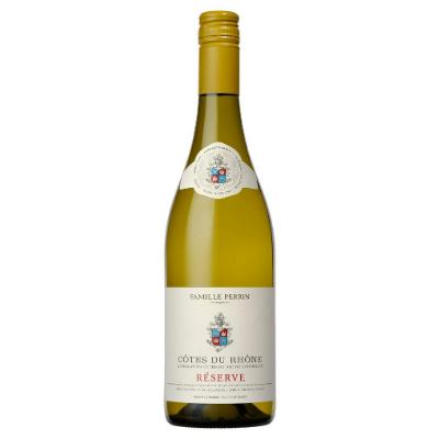Famille Perrin Cotes du Rhone Reserve Blanc, Rhone, France 2020 (Case of 12)