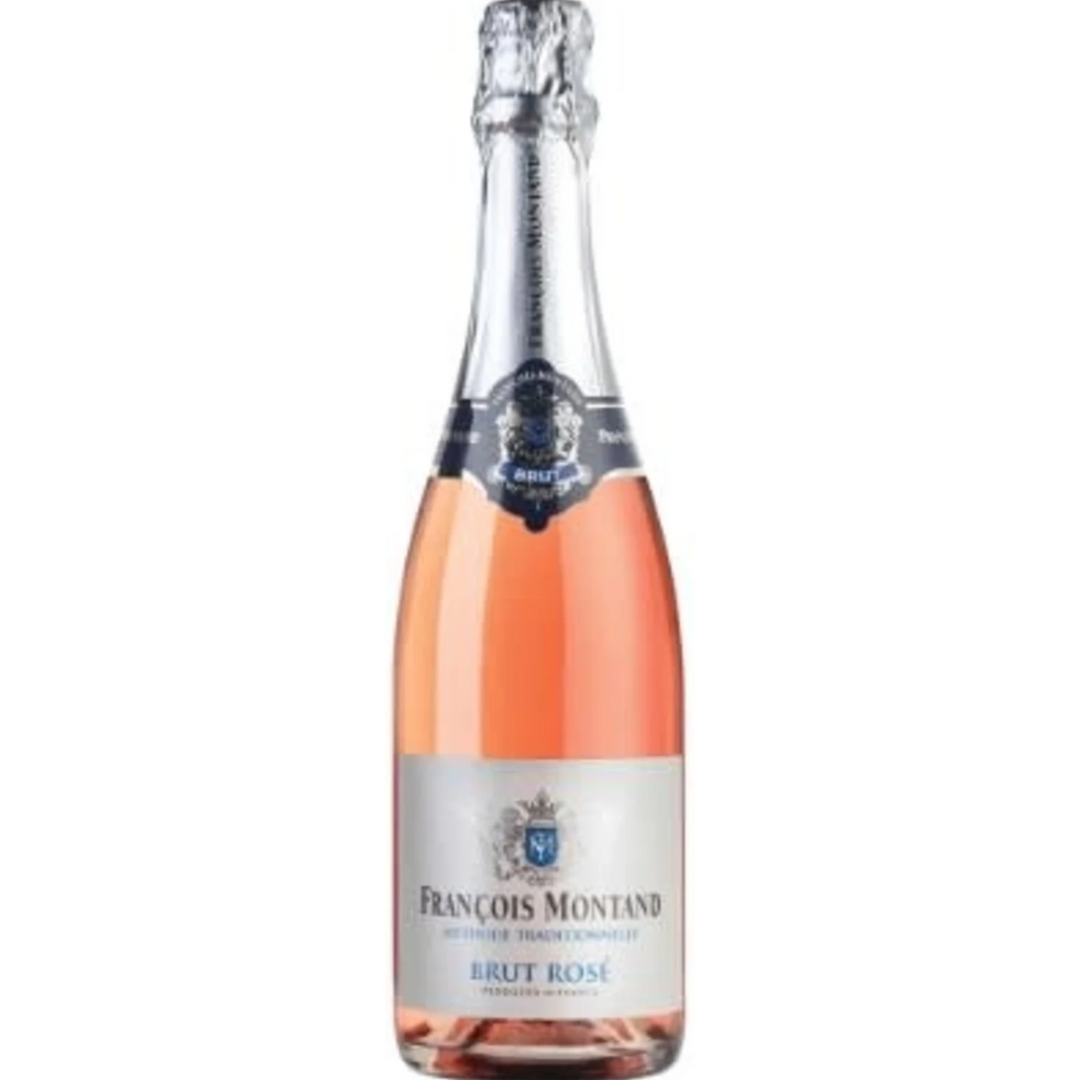 Francois Montand Brut Rose, France NV Case (6x750ml)