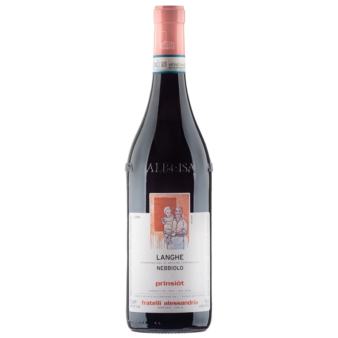 Fratelli Alessandria 'Prinsiot' Langhe Nebbiolo, Piedmont, Italy 2023