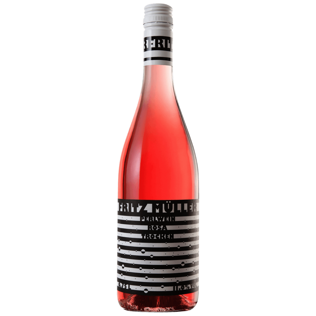 Fritz Muller Perlwein Rosa Trocken, Rheinhessen, Germany NV