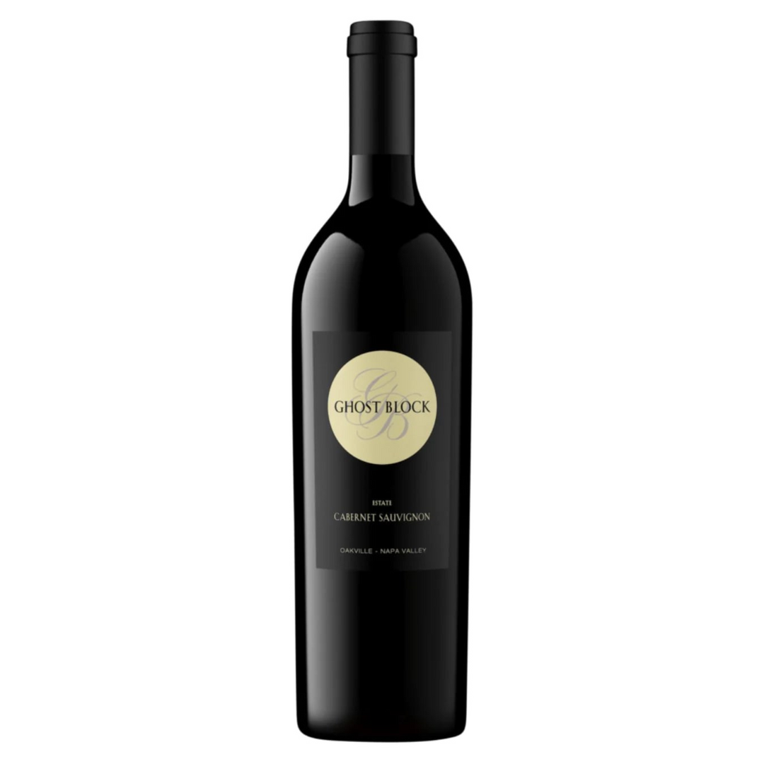 Bottle of Ghost Block Estate Cabernet Sauvignon 2022, a red wine from Oakville, United States.