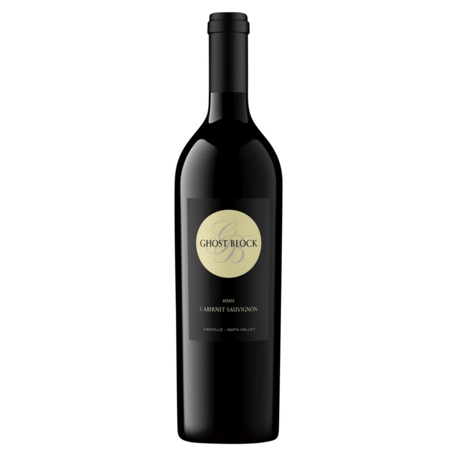 Bottle of Ghost Block Estate Cabernet Sauvignon 2022, a red wine from Oakville, United States.