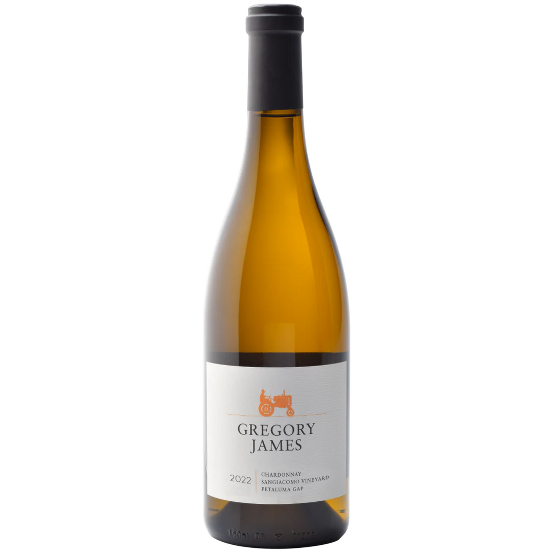 Gregory James Sangiacomo Vineyard Chardonnay, Petaluma Gap, USA 2022 Case (6x750ml)