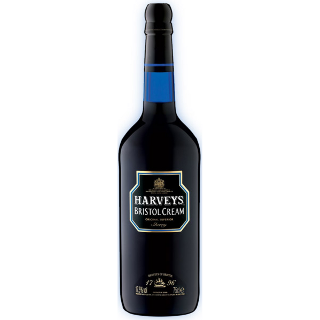 Harveys Bristol Cream Original Superior Sherry, Andalucia, Spain NV Case (6x750ml)