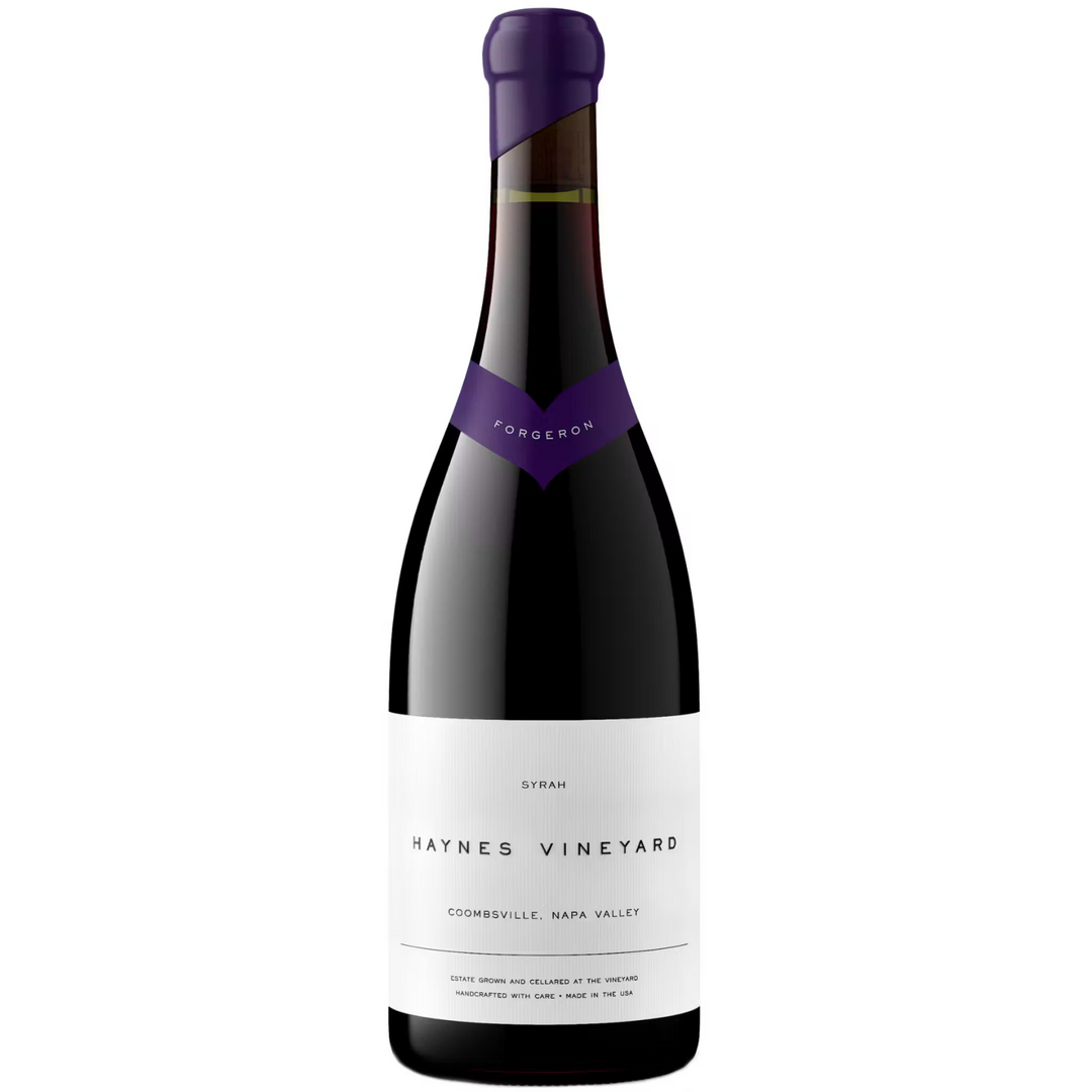 Haynes Vineyard Syrah Forgeron Coombsville
