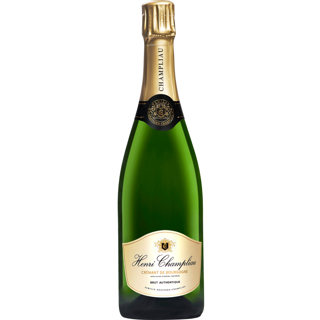 Henri Champliau Cremant de Bourgogne Brut Authentique, Burgundy, France NV Case (6x750ml)