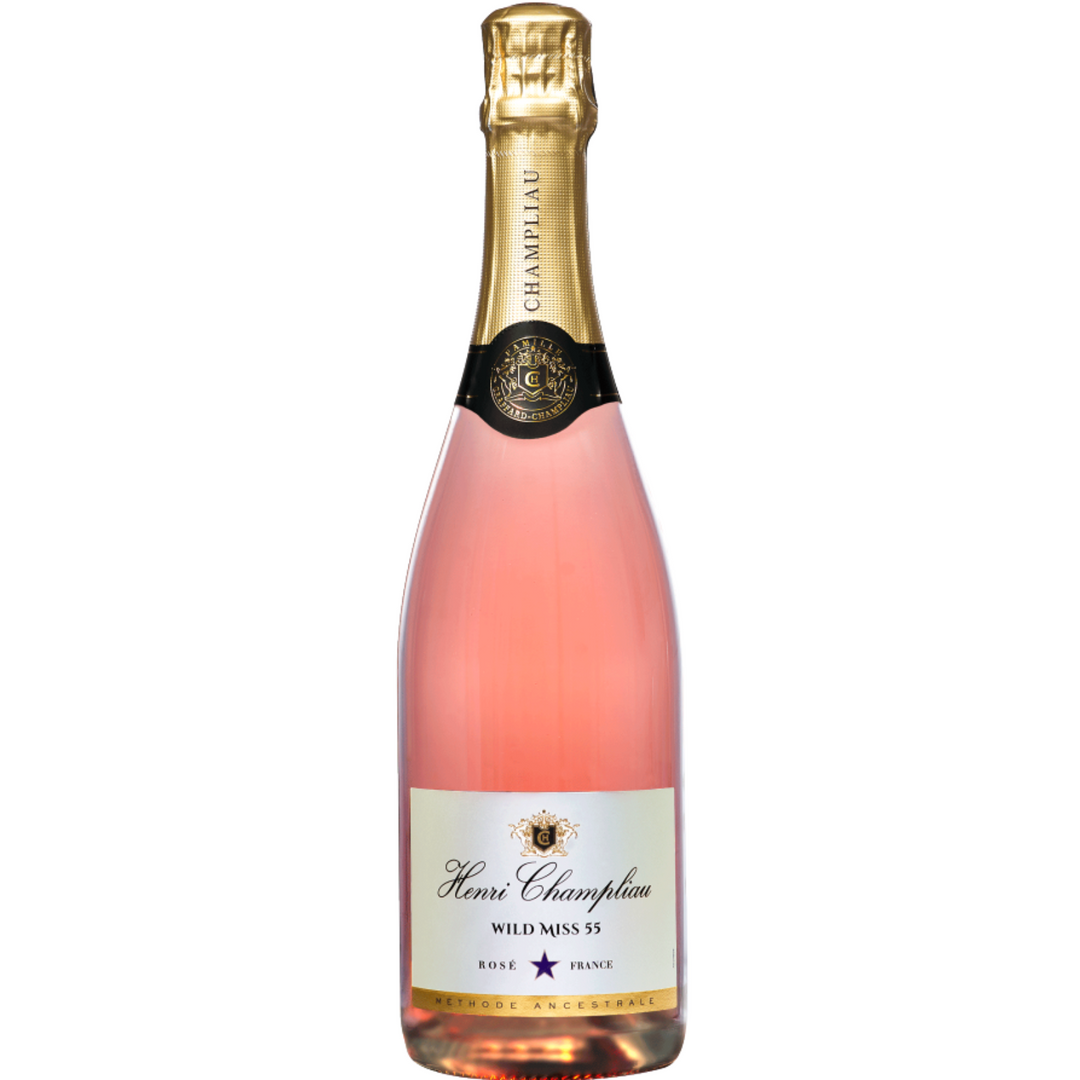 Henri Champliau Methode Ancestrale 'Wild Miss' Rose Burgundy, France NV Case (6x750ml)