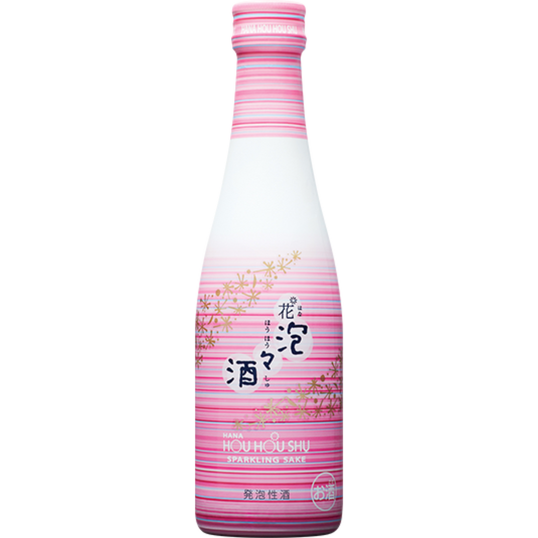 Hou Hou Shu Rose Junmai Sparkling Sake, Japan NV Case (6x300ml)