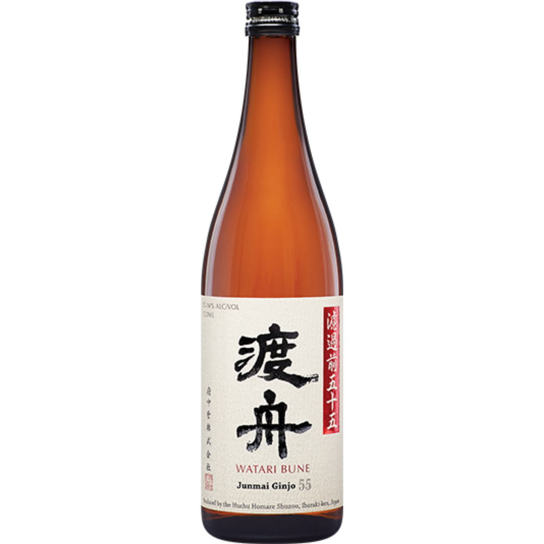 Huchu Homare 'Watari Bune' 55 Junmai Ginjo Sake, Japan NV Case (6x300ml)