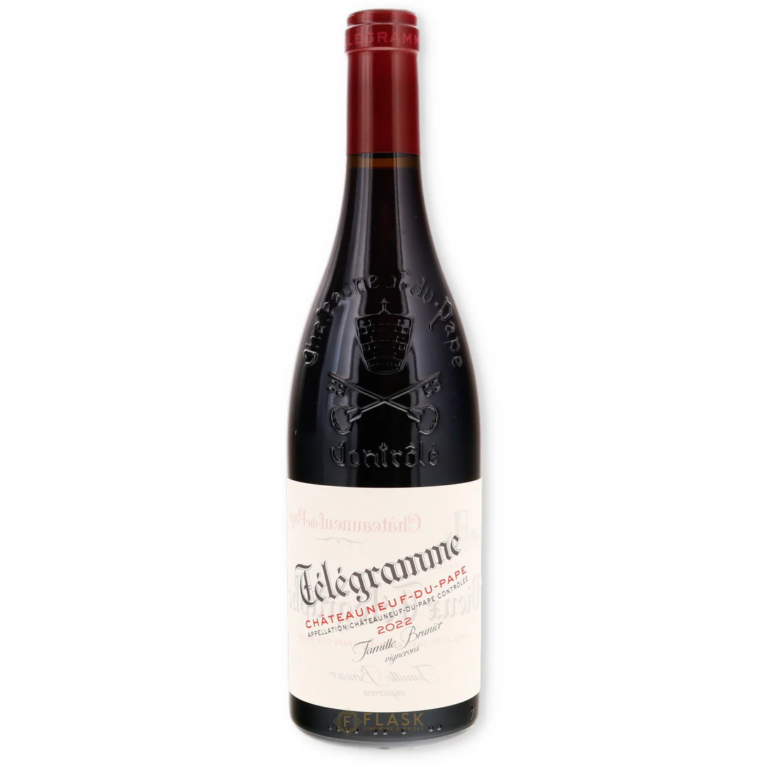 Telegramme Chateauneuf du pape, Rhône, France 2022