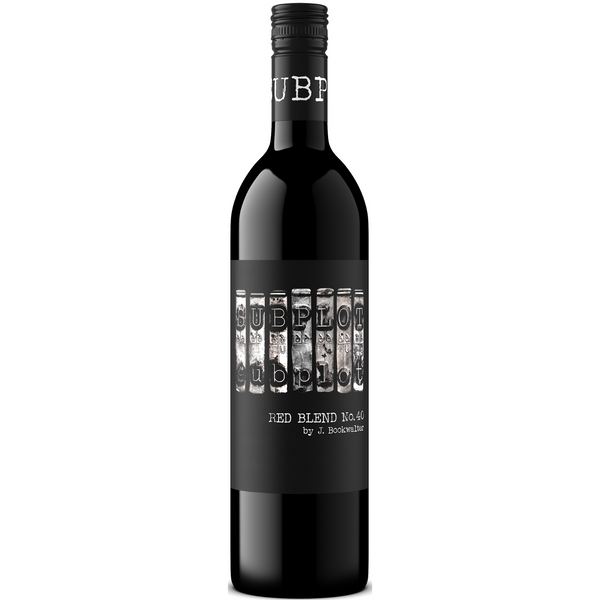 J Bookwalter Winery Subplot 40 Red, Columbia Valley, USA Case (6x750ml)