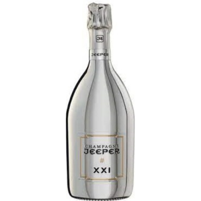 Jeeper XXI Silver Brut Champagne France NV 1.5L 93 Pts Magnum