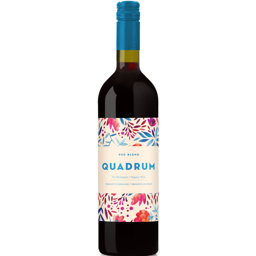 Bottle of Jorge Ordonez Quadrum Red Blend 2022, a red blend from Spain.