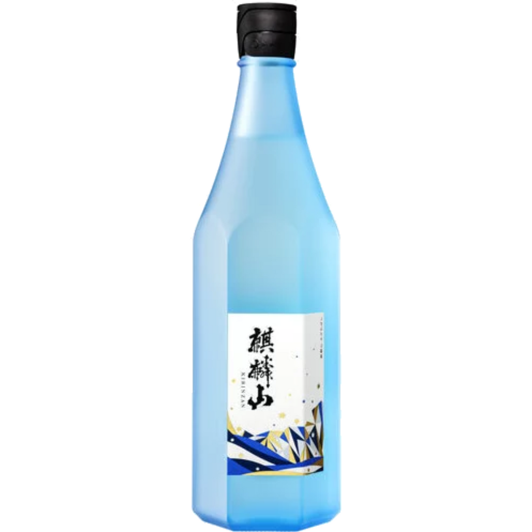 Bottle of Kirinzan Junmai Daiginjo Sake (1.8L), a junmai daiginjo sake from Japan.