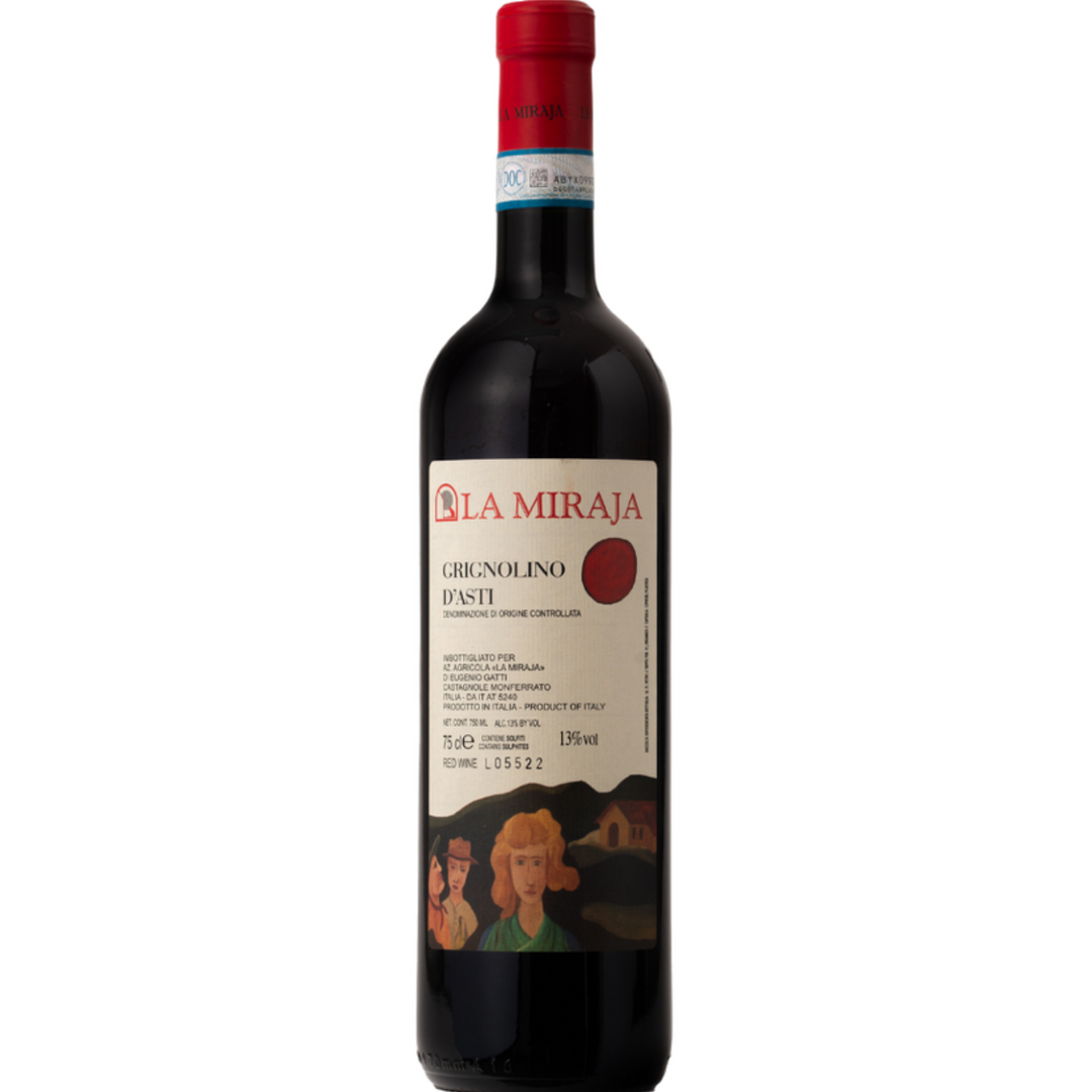 La Miraja Grignolino d'Asti, Piedmont, Italy 2022 Case (6x750ml)