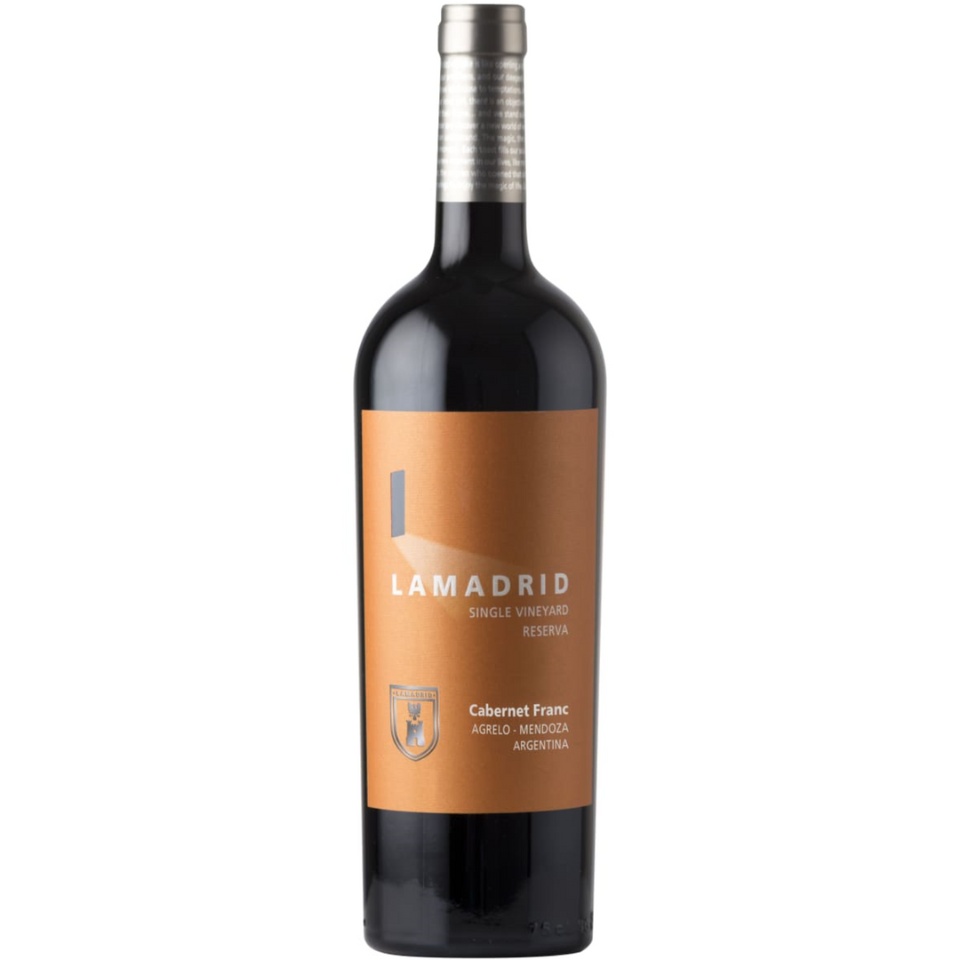 Lamadrid Single Vineyard Reserva Cabernet Franc, Agrelo, Argentina 2022 Case (6x750ml)