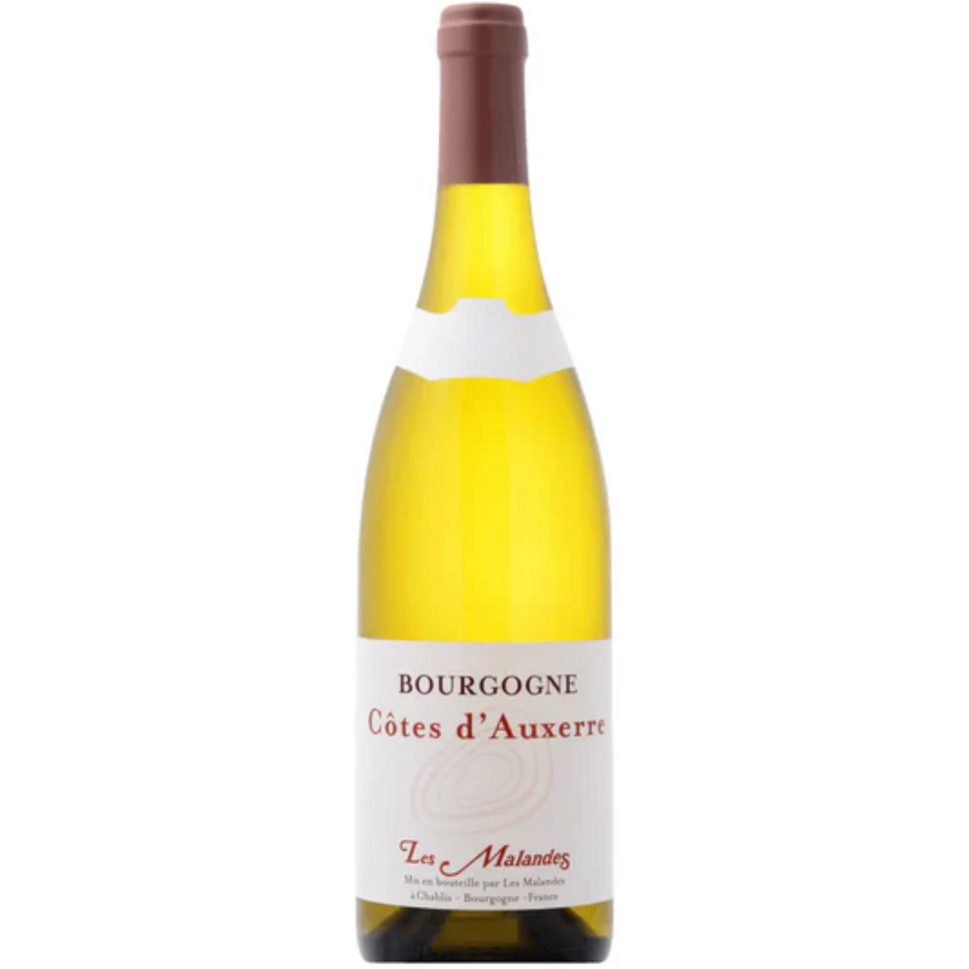 Les Malandes Bourgogne Cotes d'Auxerre Blanc, Burgundy, France 2022