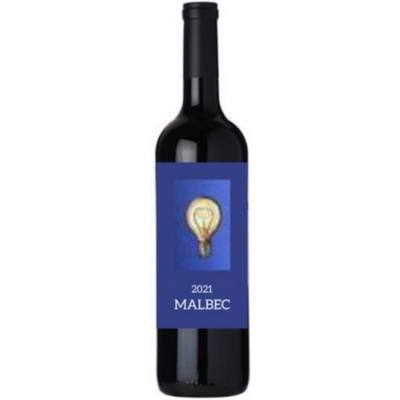 Lightbulb Wine Company Malbec, Mendoza, Argentina 2021 (Case of 12)
