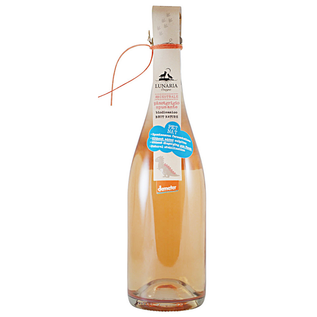 Lunaria Orsogna 'Ramoro' Ancestrale Pinot Grigio Brut Nature, Abruzzo, Italy 2023