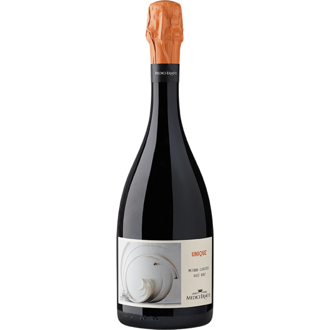 Medici Ermete Unique Spumante Metodo Classico Rose Brut, Emilia-Romagna, Italy 2021