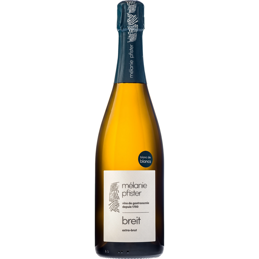 Melanie Pfister Cremant d'Alsace 'Breit' Blanc de Blancs Extra Brut, Alsace, France 2020