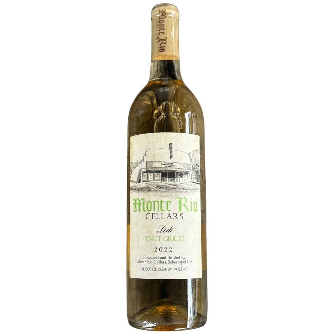 Monte Rio Cellars Pinot Grigio 2022, Lodi, USA