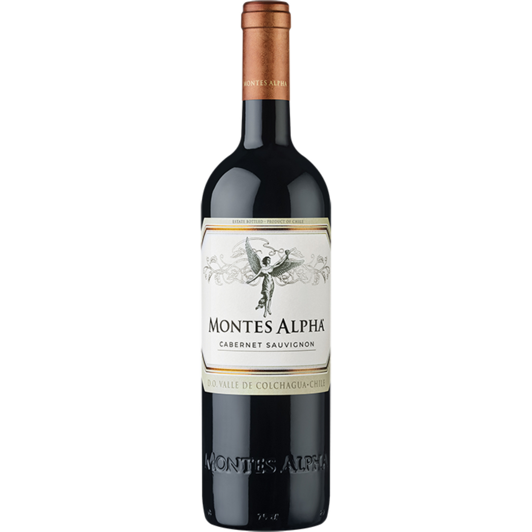 Montes Alpha Cabernet Sauvignon, Colchagua Valley, Chile 2022 Case (6x750ml)