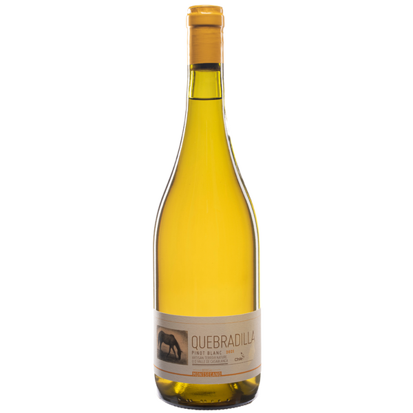 Montsecano Quebradilla Pinot Blanc, Casablanca Valley, Chile 2021 Case (6x750ml)