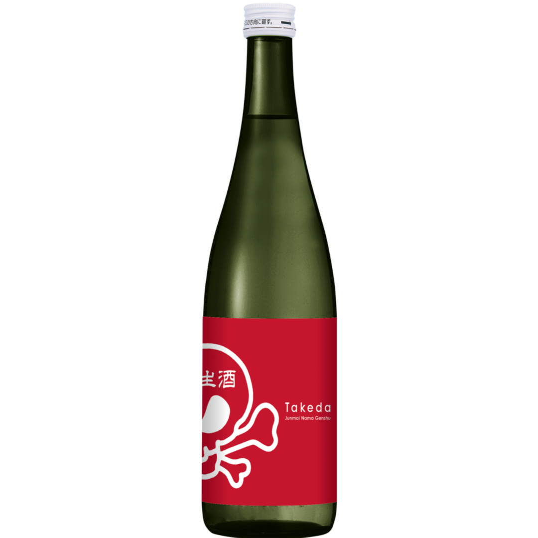 NV | Takeda 'Red Skull' Junmai Muroka Nama Genshu | Niigata 720ml
