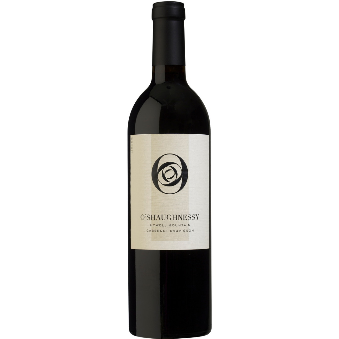 Bottle of O'Shaughnessy Estate Howell Mountain Cabernet Sauvignon 2022, a red wine from Napa Valley, United States.