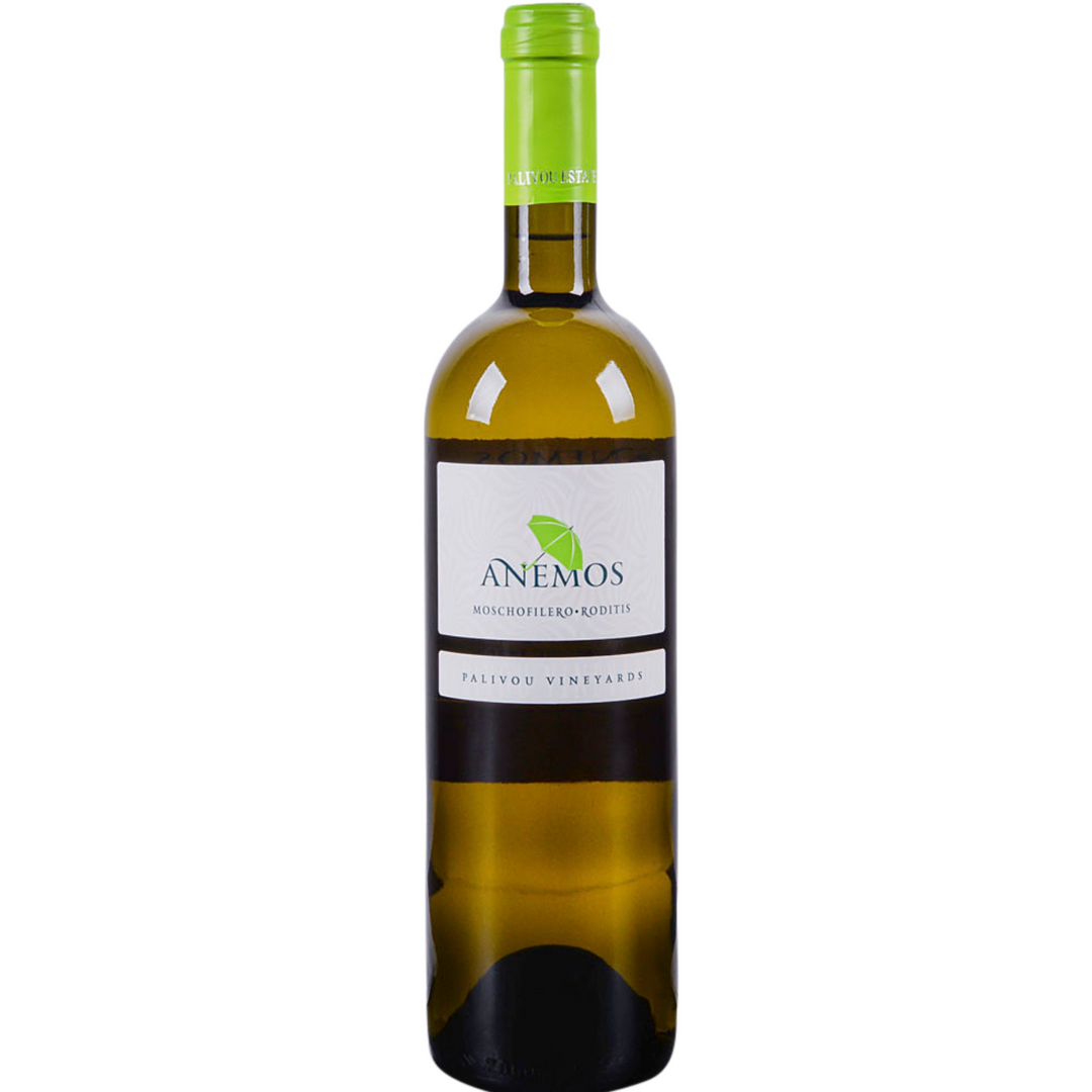 Palivou Estate Anemos White, Peloponnese, Greece 2021 Case (6x750ml)