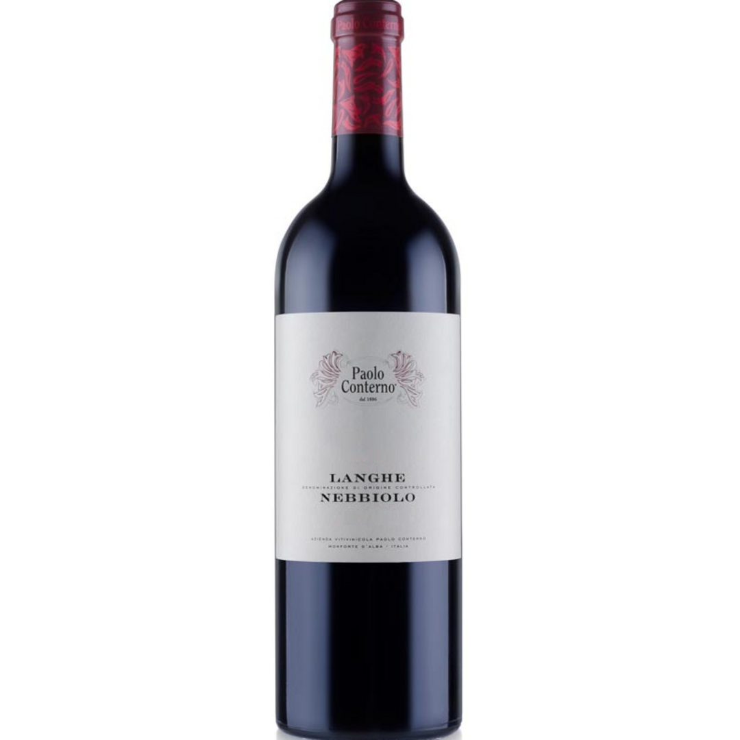 Bottle of Paolo Conterno Langhe Nebbiolo 2022, a Nebbiolo red wine from Piedmont, Italy.