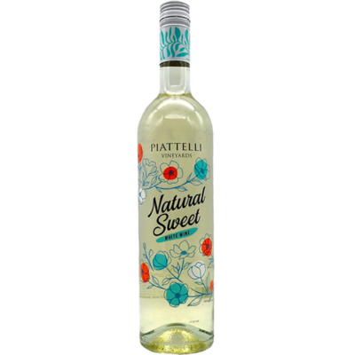 Piattelli Vineyards Natural Sweet White Wine, Argentina 2020 (Case of 12)