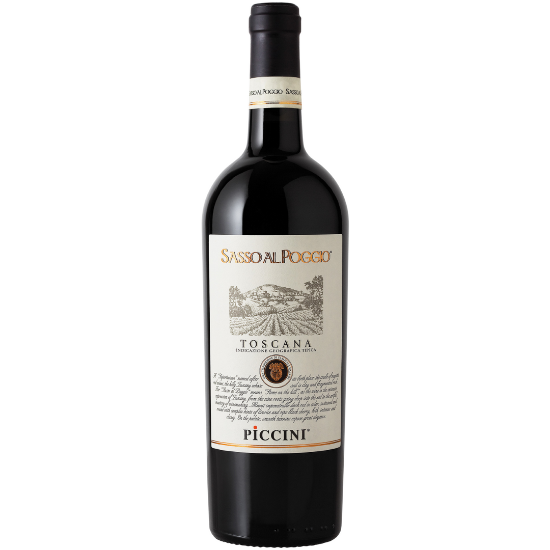 Piccini Sasso al Poggio Toscana IGT, Tuscany, Italy 2019 Case (6x750ml)