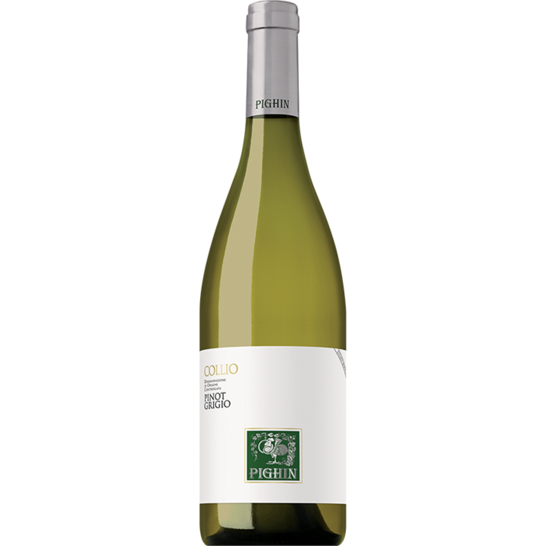 Pighin Pinot Grigio Collio, Friuli-Venezia Giulia, Italy 2023 Case (6x750ml)