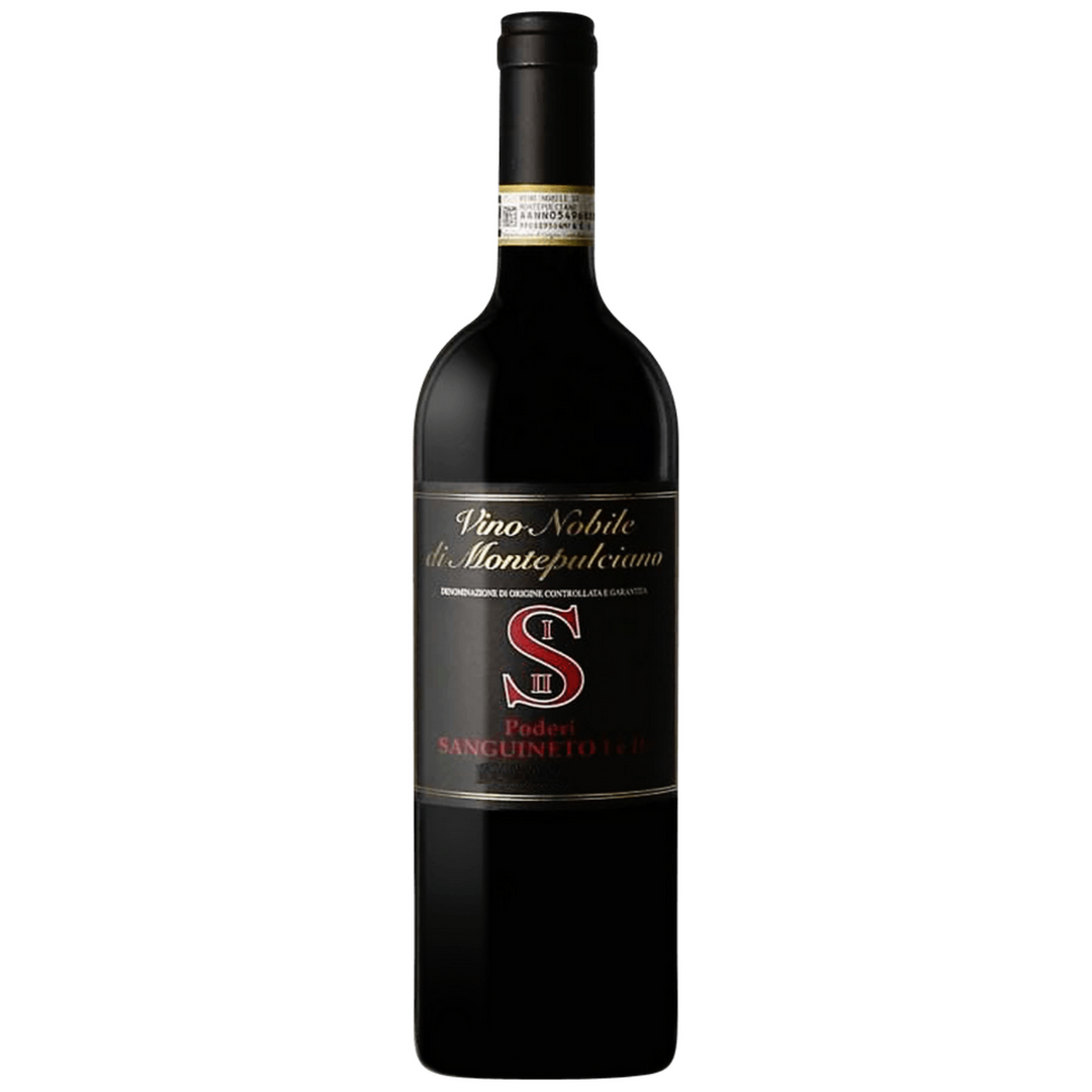 Poderi Sanguineto I & II Vino Nobile di Montepulciano DOCG, Tuscany, Italy 2019